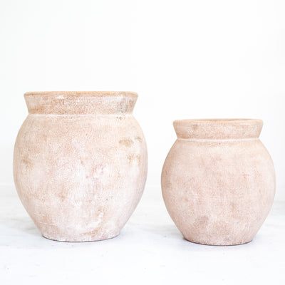 Chinuka, Terracotta Pot Dusty PInk Medium