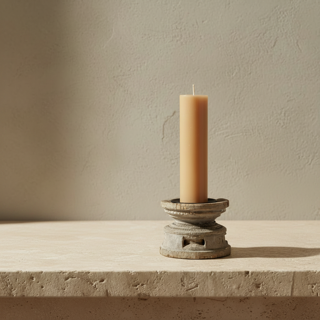 Candle : Mazi : Natural 4 Pack | OUTLET