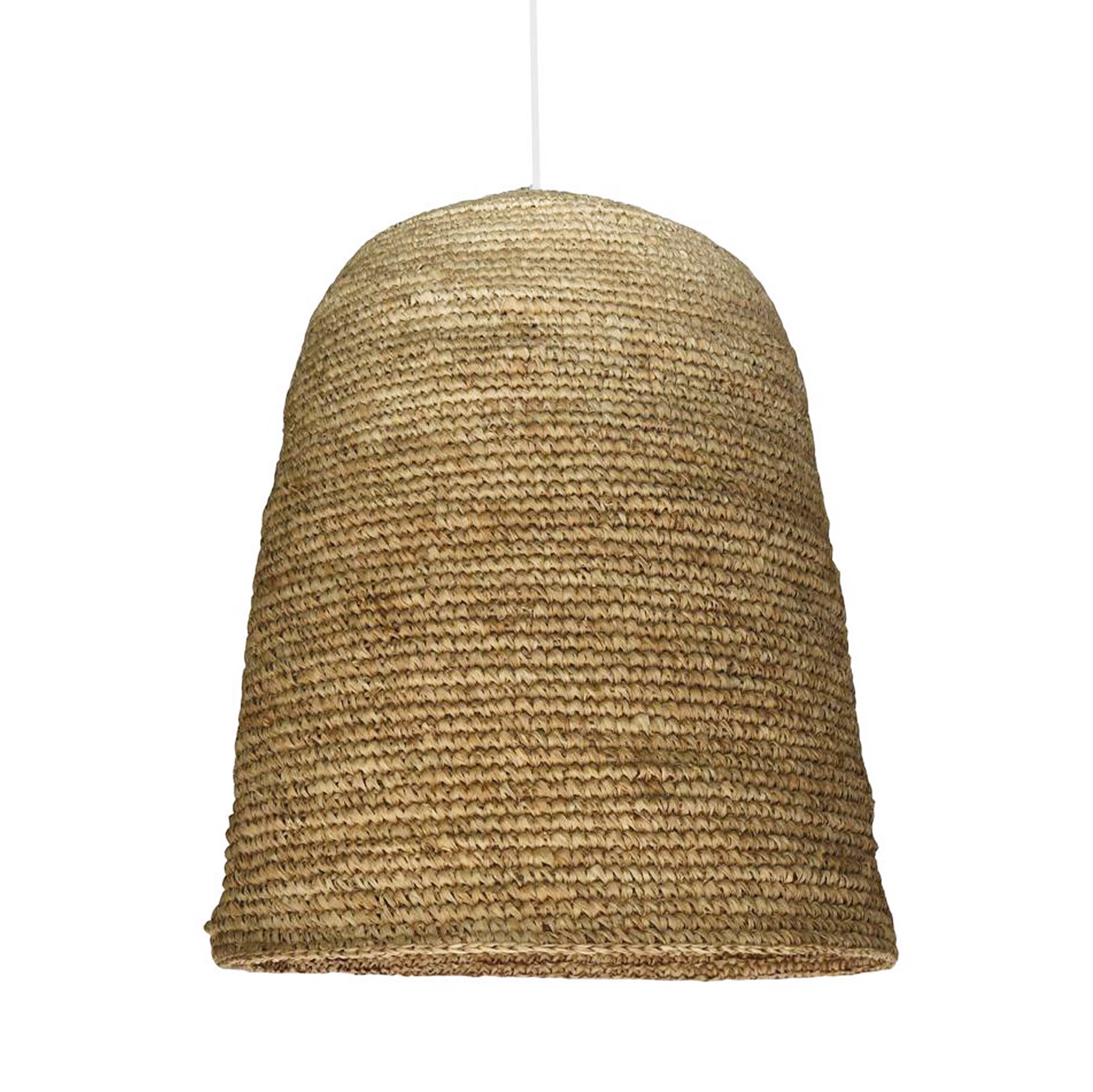 Priya : Sisal Dome Pendant