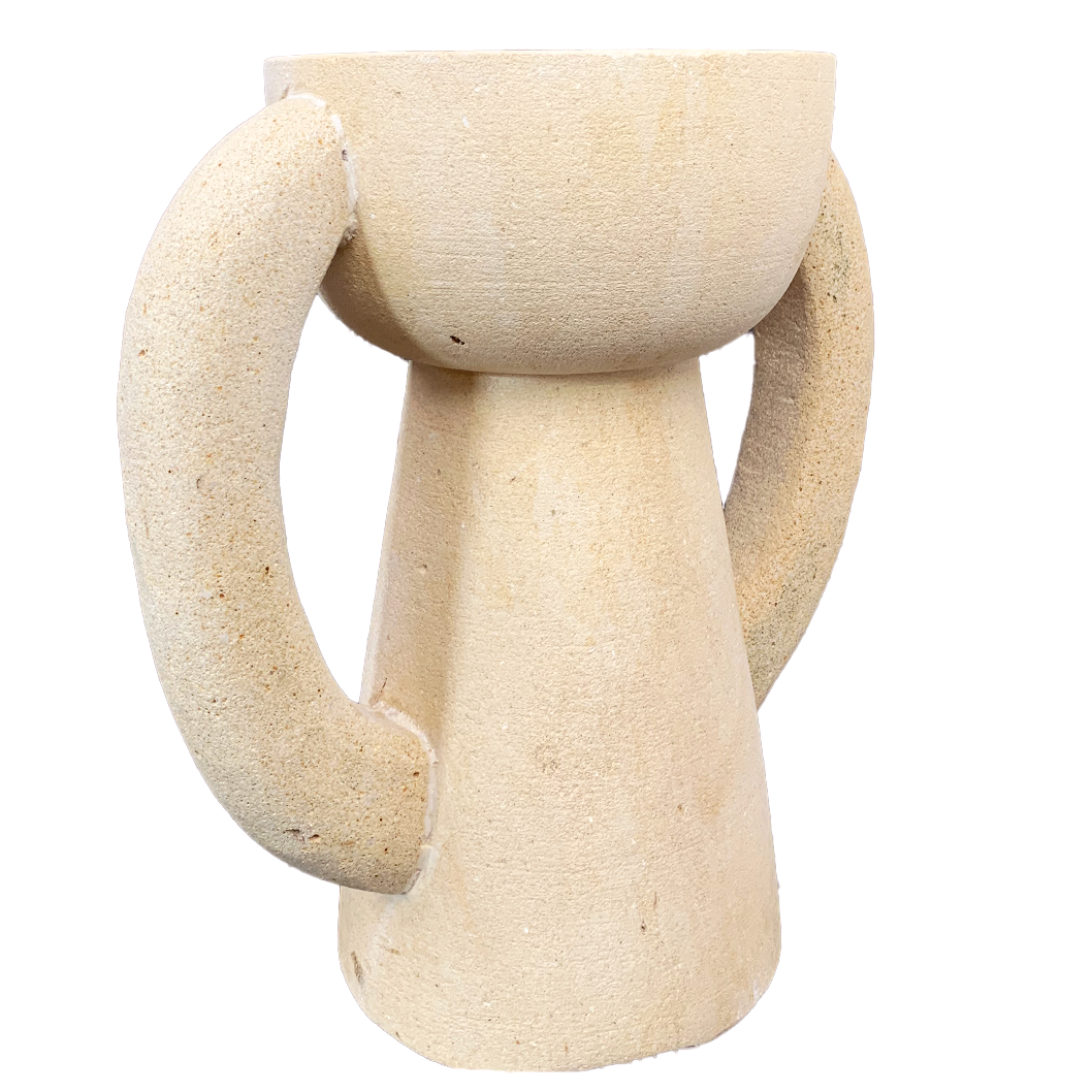 Negasi : Limestone Vase