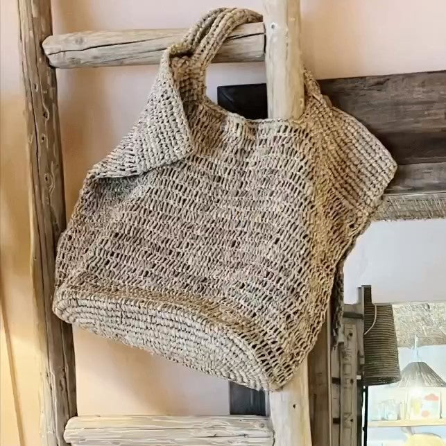 Polly Bag - Natural rafia