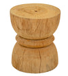 'Henny' Wooden Grinder Side Table