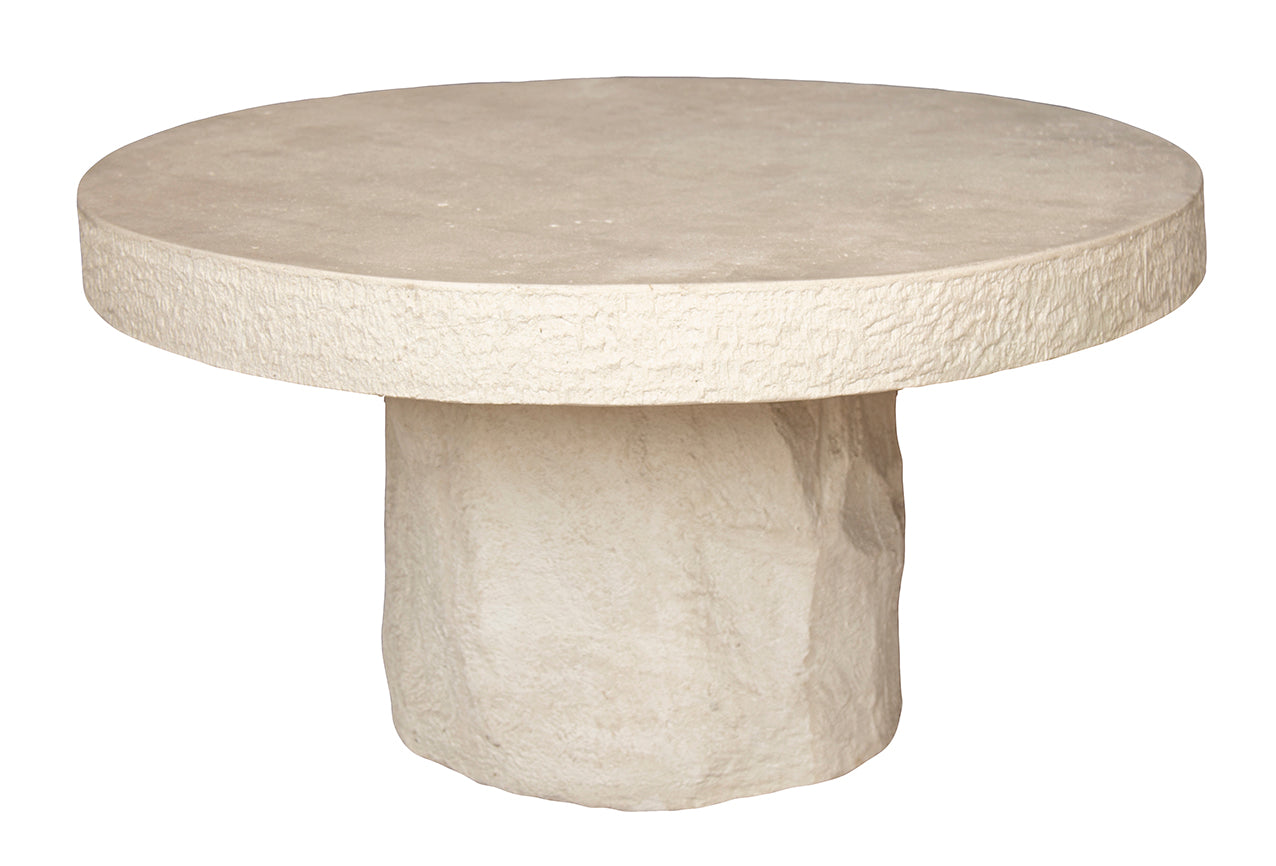Granito : round GRC concrete dining table