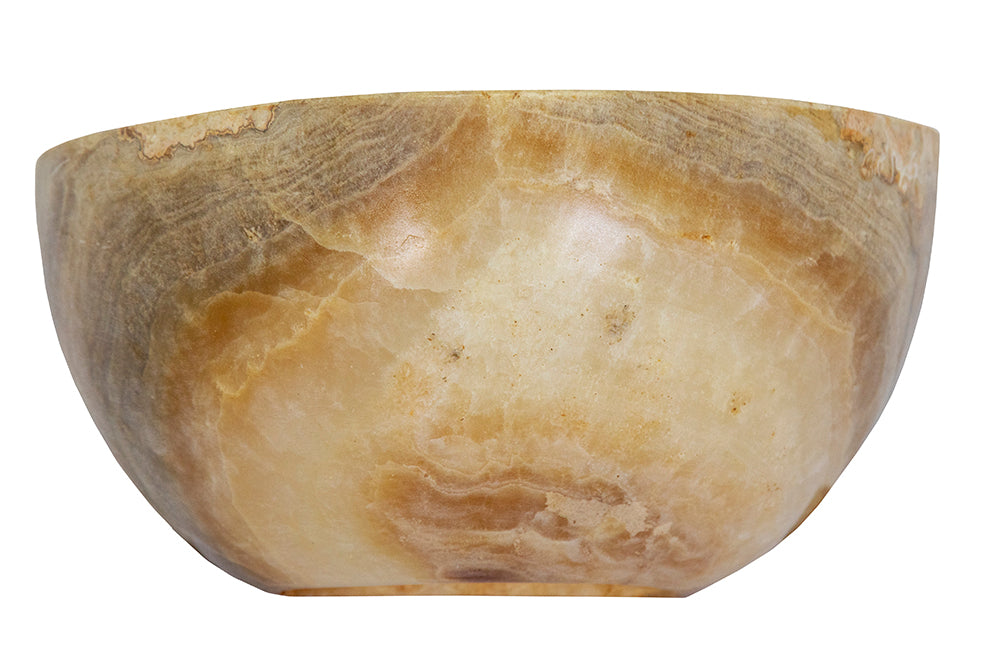 Putra : Polished Onyx Wall Sconce