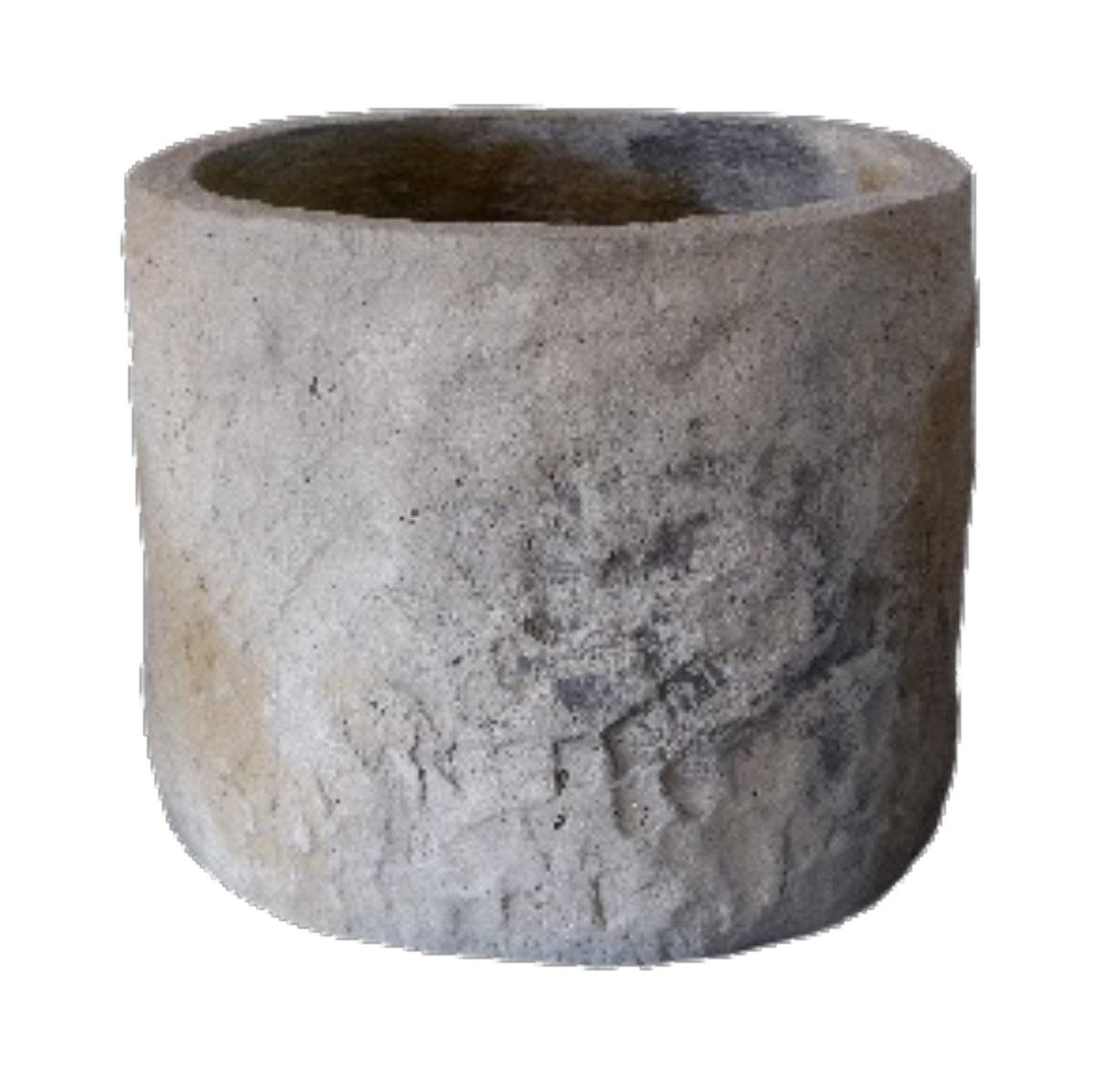 TREVISO ROUND GRC PLANTER  43CM DIAM X 35CM H