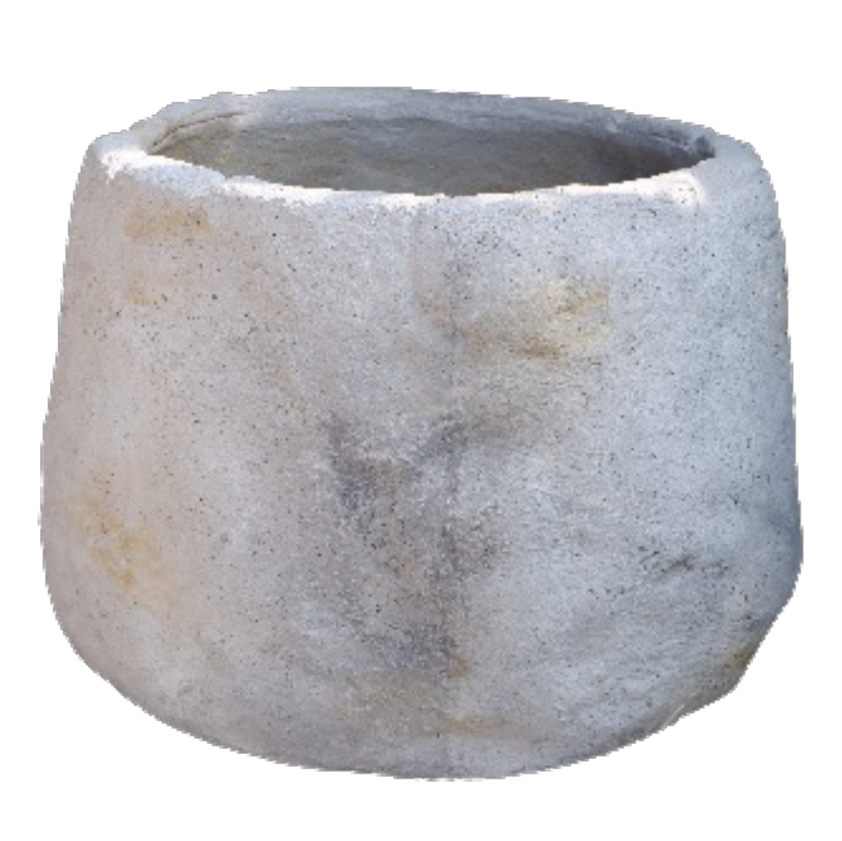ANCONA ROUND TAPERED GRC PLANTER POT 43CM DIAM X 35CM H