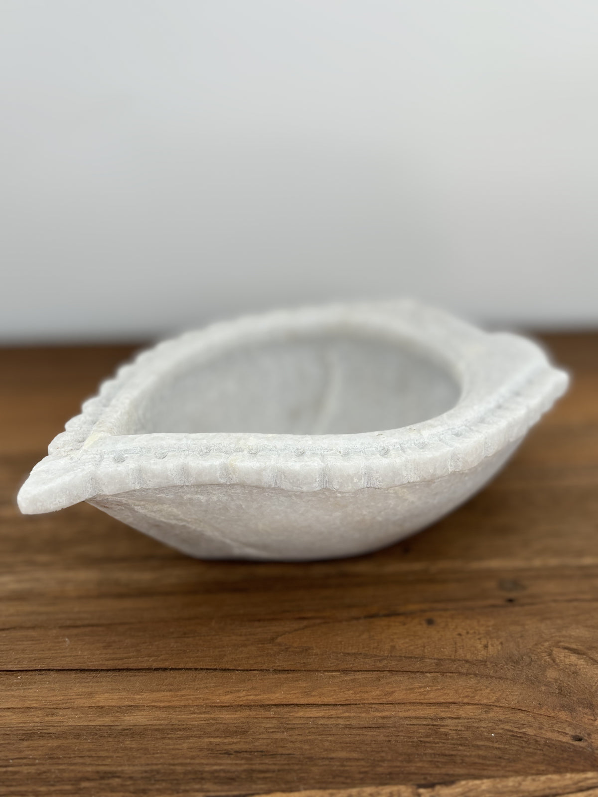 Kumbha : White Marble Ceremonial Bowl