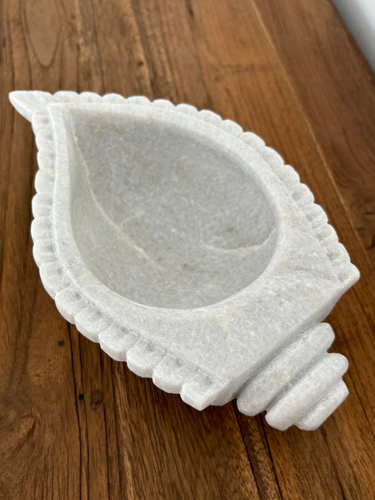 Kumbha : White Marble Ceremonial Bowl
