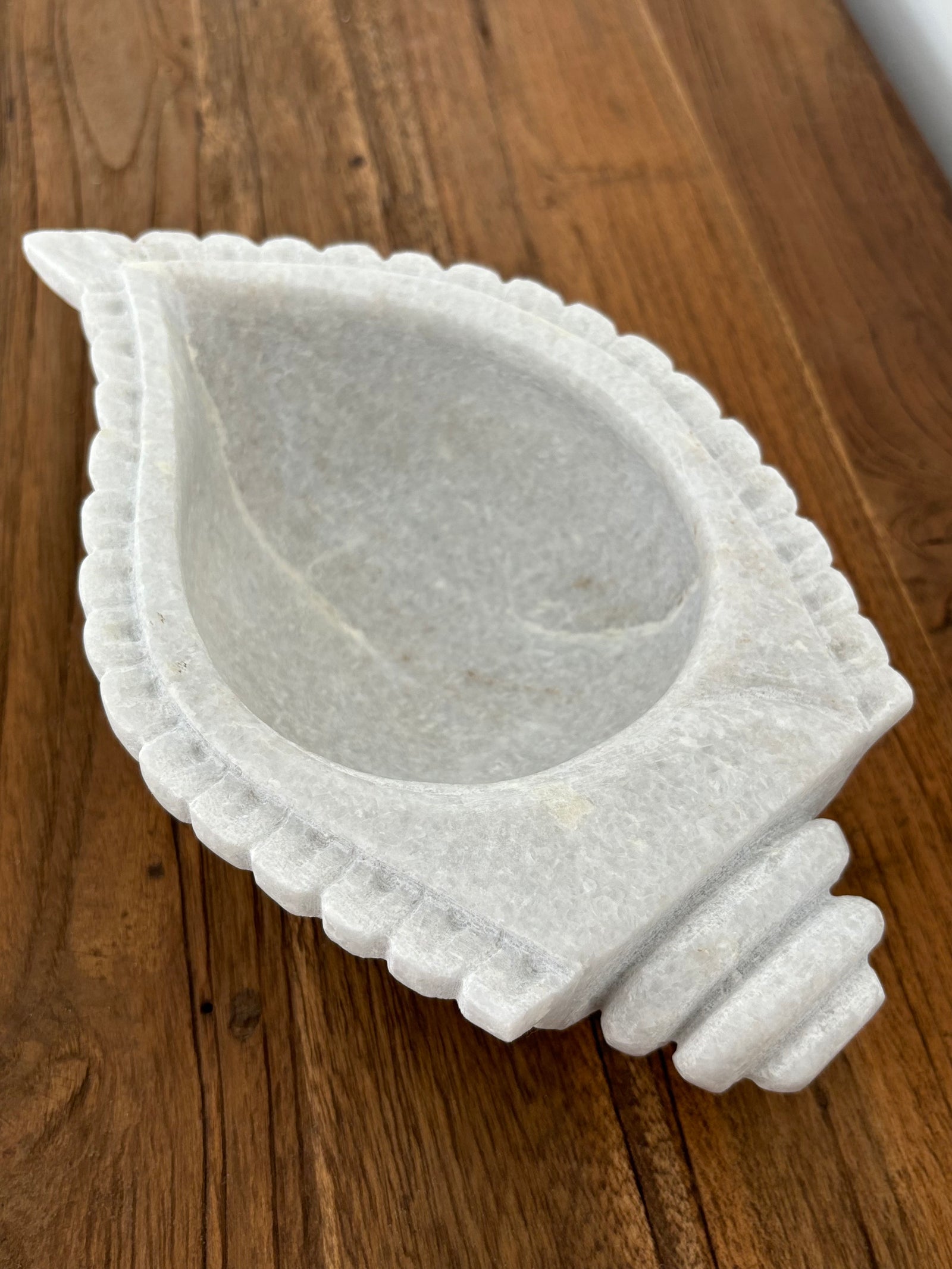 Kumbha : White Marble Ceremonial Bowl