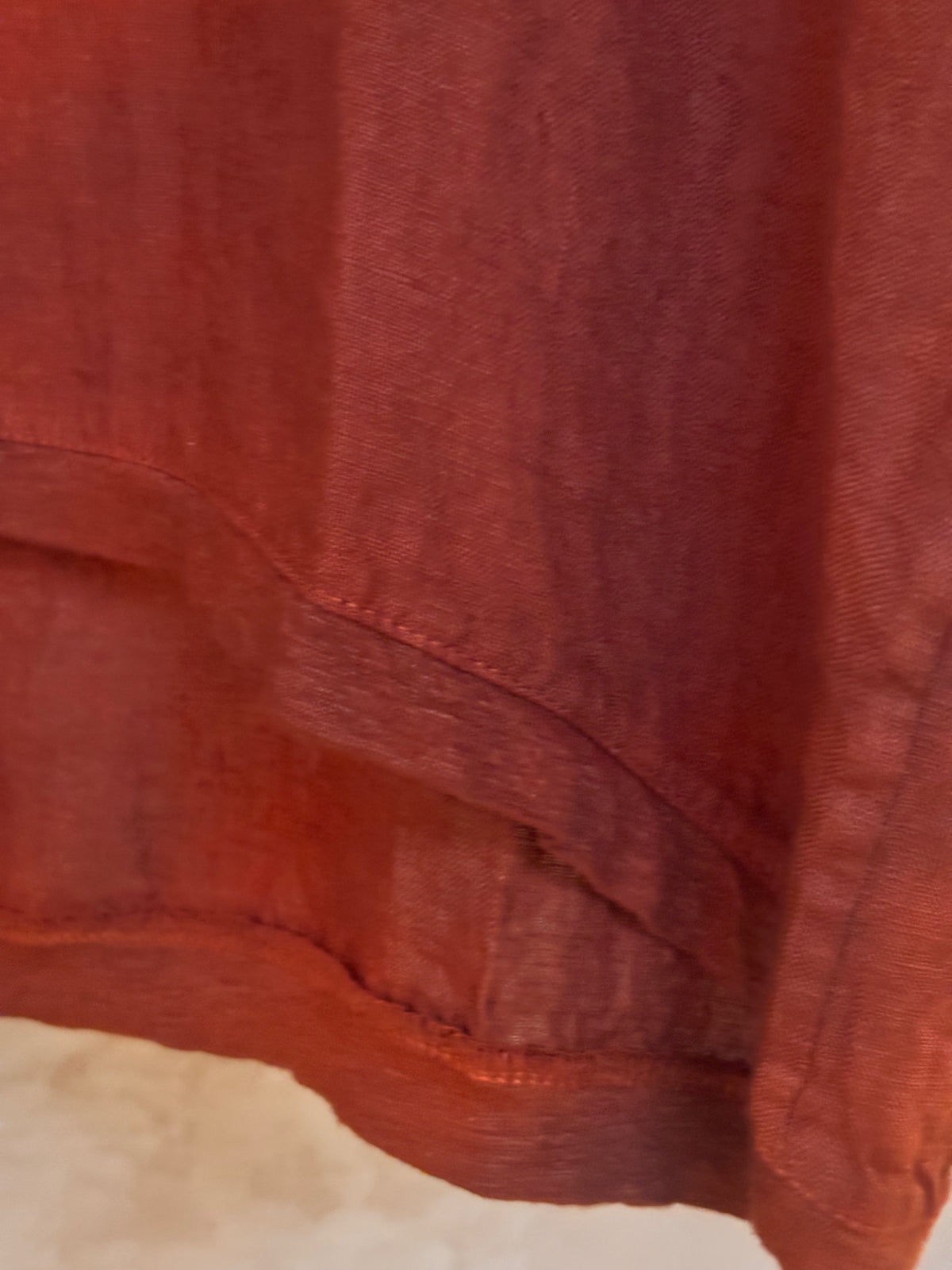 Italian Linen : Armonia : V Neck T-Shirt | Coco