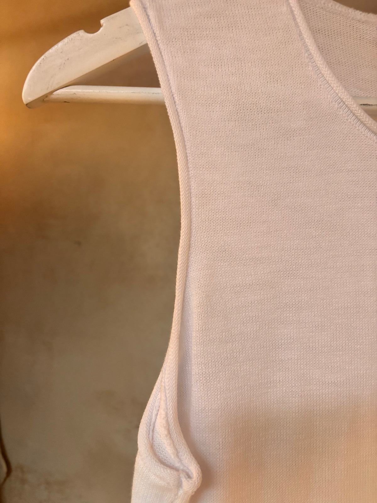 SN3033 | Cotton Knit Top | White