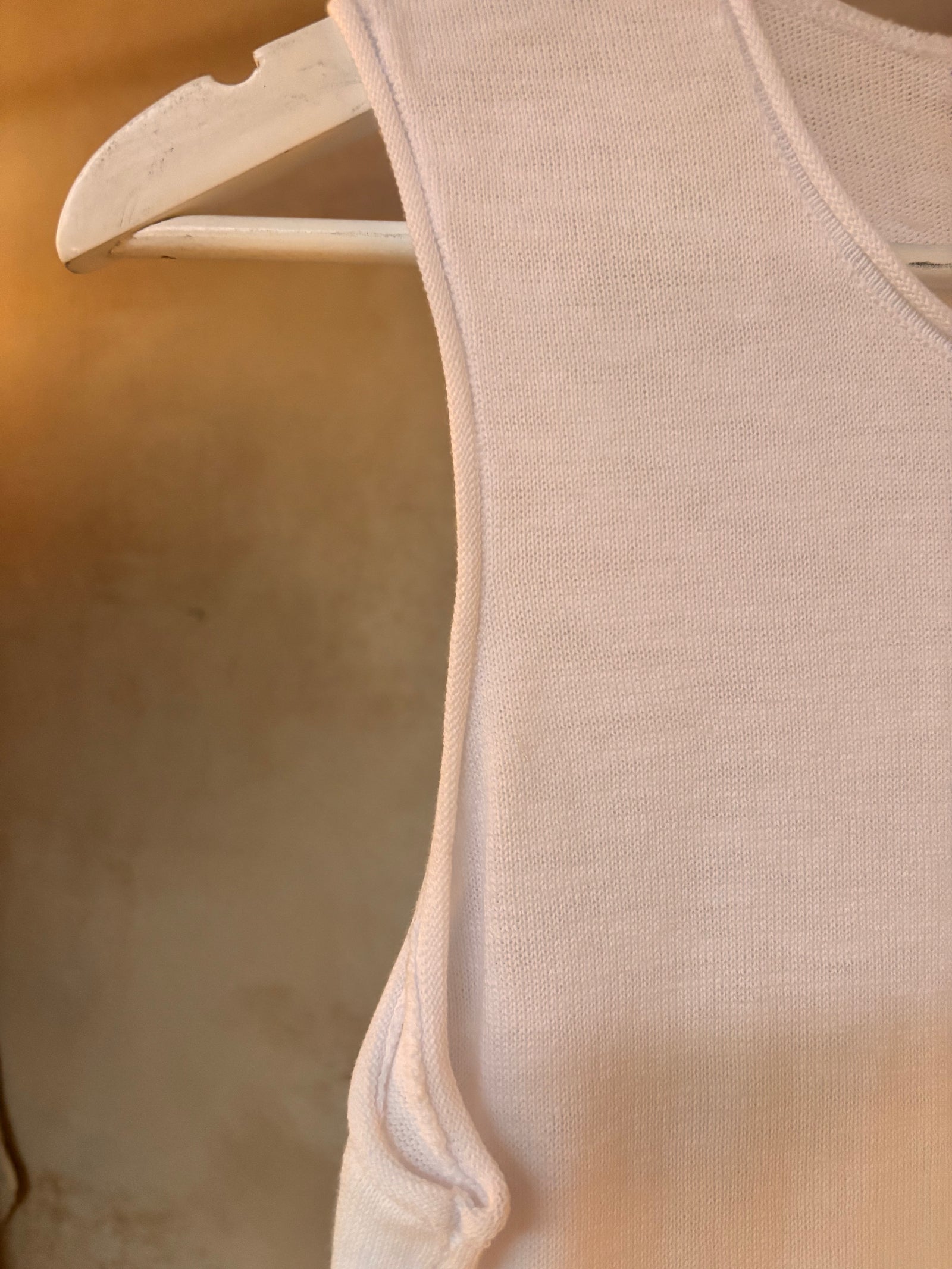 SN3033 | Cotton Knit Top | White