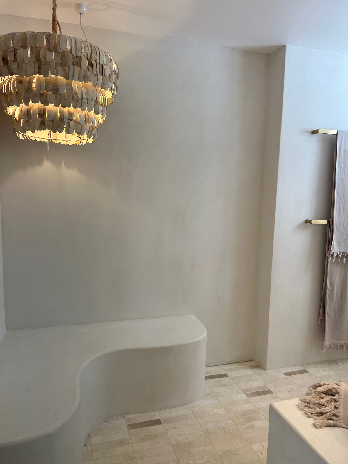 Adi : Coconut Shell "U" Pendant Light.