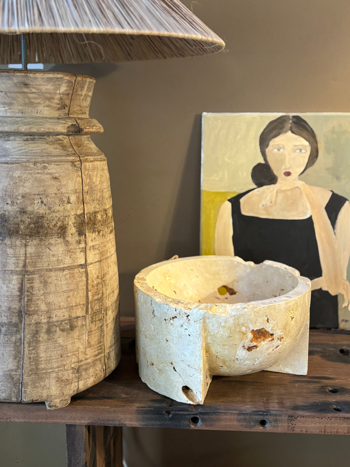 Phiri : Fossilised Coral Bowl