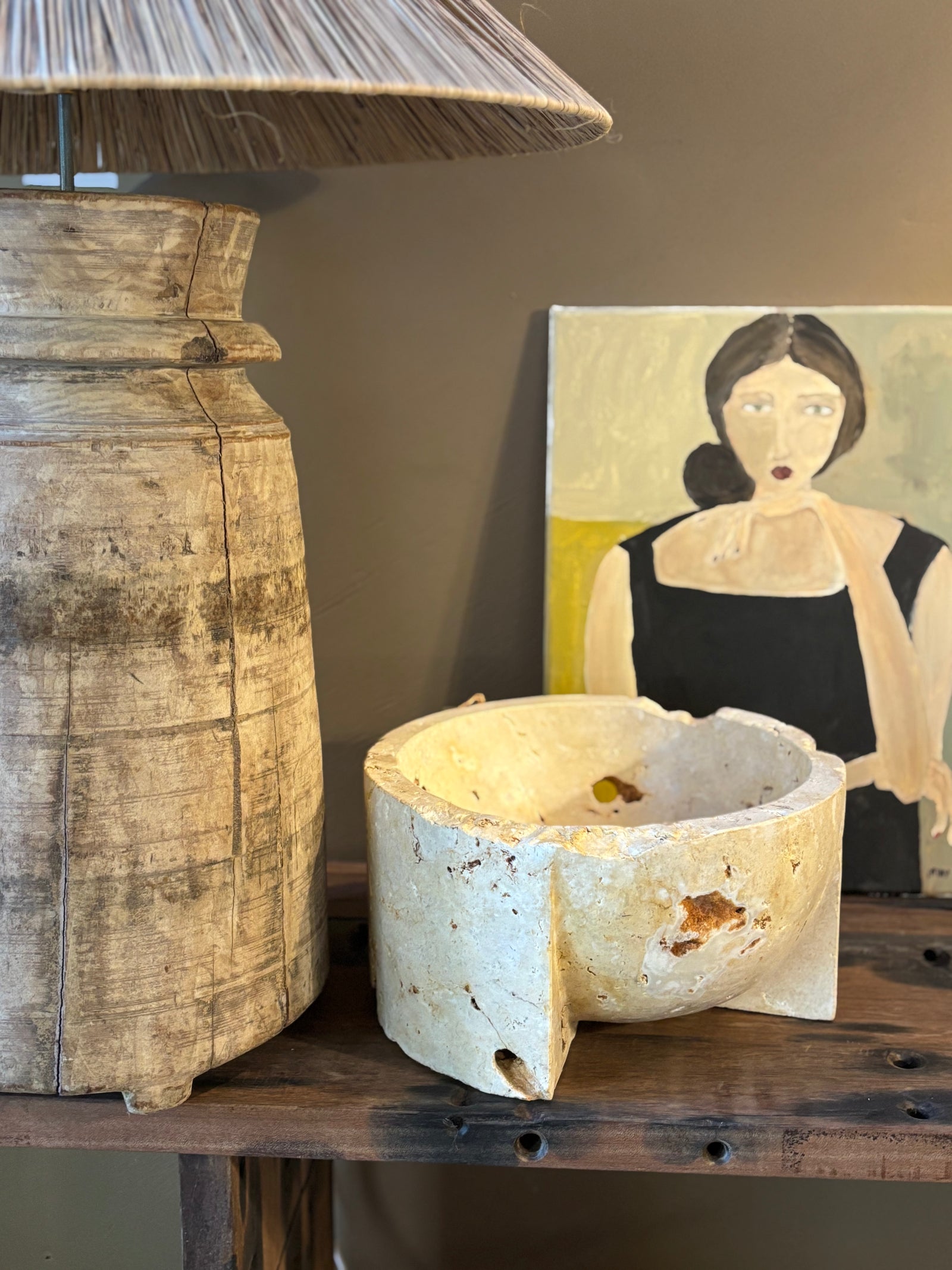 Phiri : Fossilised Coral Bowl