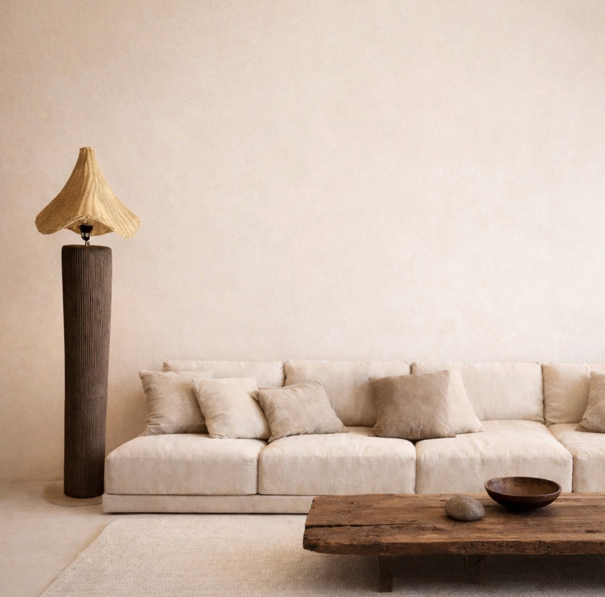 ARGILANA : TERRACOTTA FLOOR LAMP