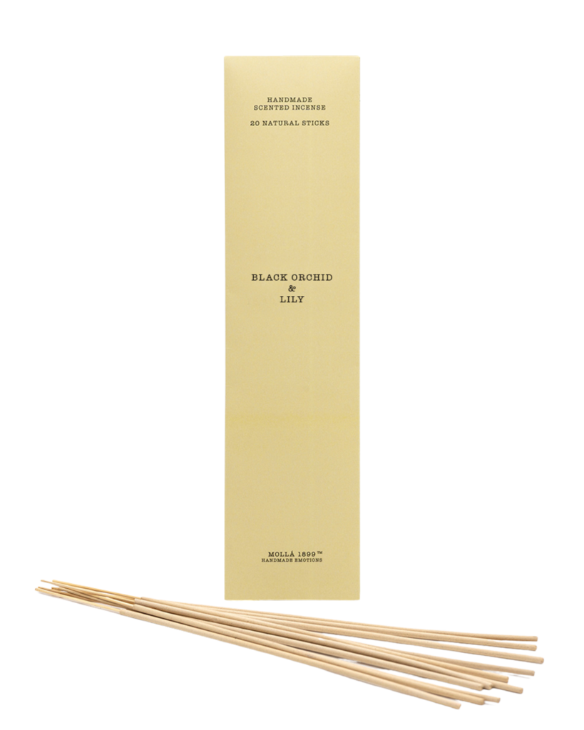 Black Orchid & Lily - 20 Incense 9" Sticks - Black Orchid & Lily