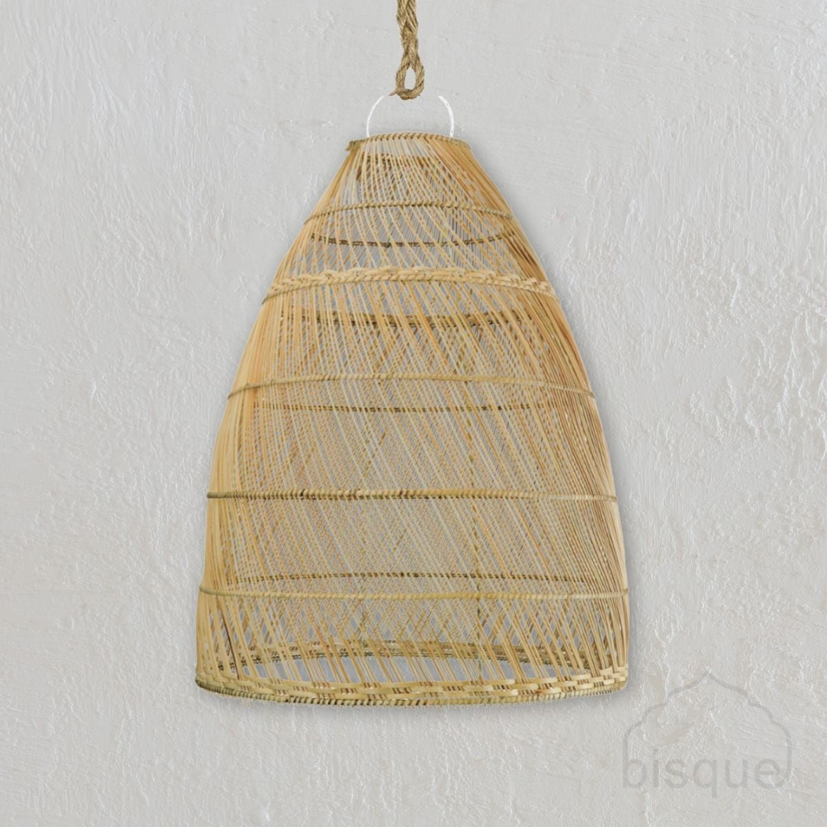 Inuir : Rattan Dome Pendant, Natural small