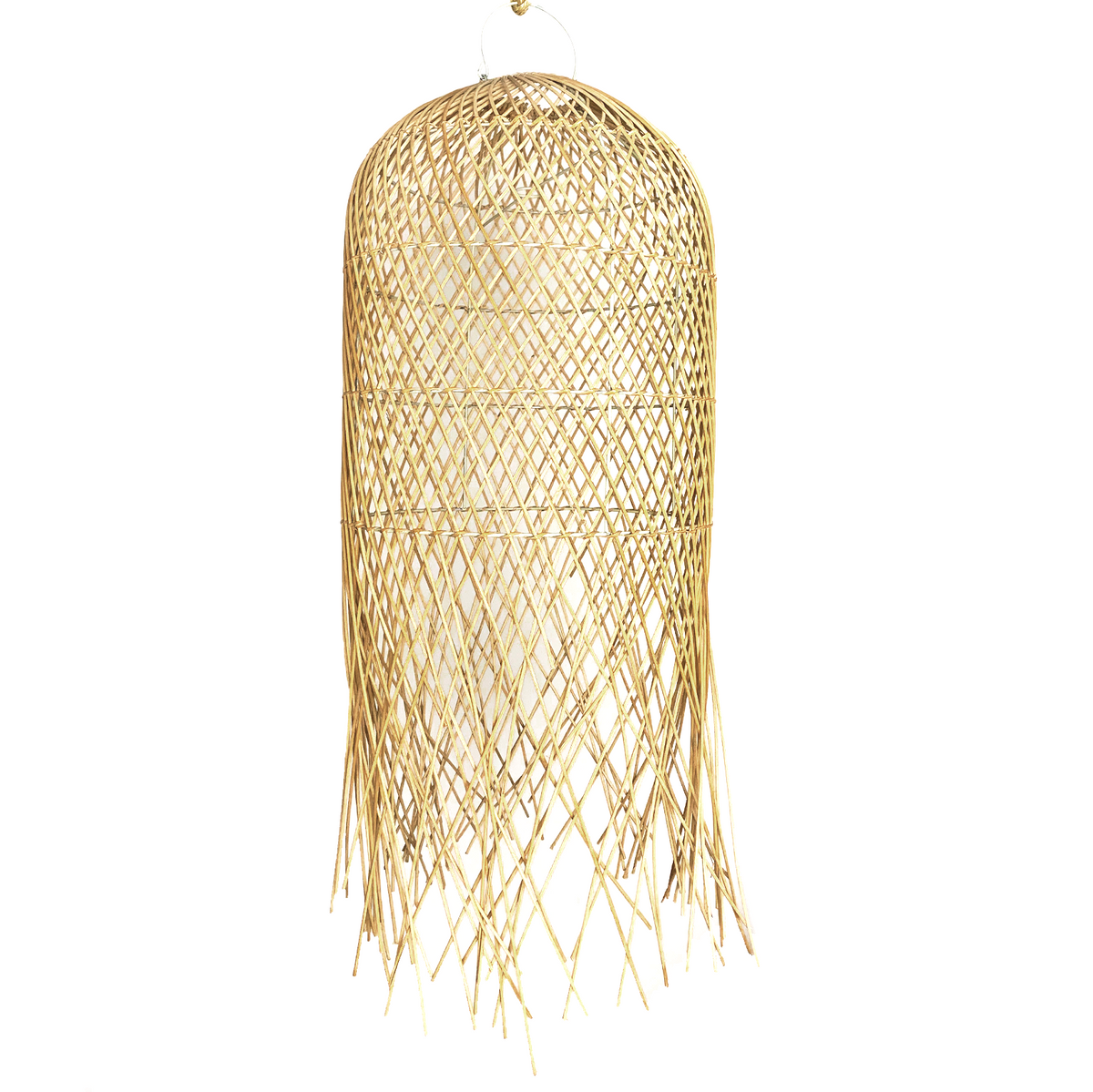 Occi : Rattan Shaggy Pendant, Natural