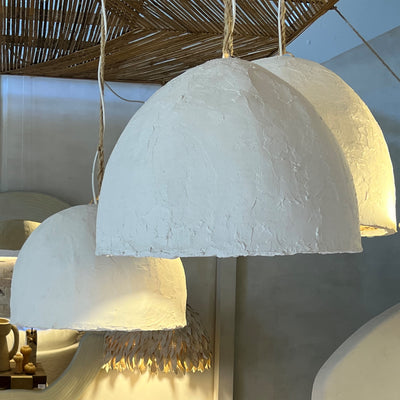 'Chinara' Clay Dome Pendant Light