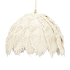 'Patrice' Cotton Ostrich Feather Pendant