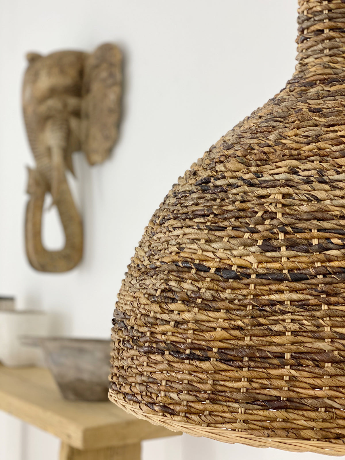 Agung : Banana Fibre Pendant