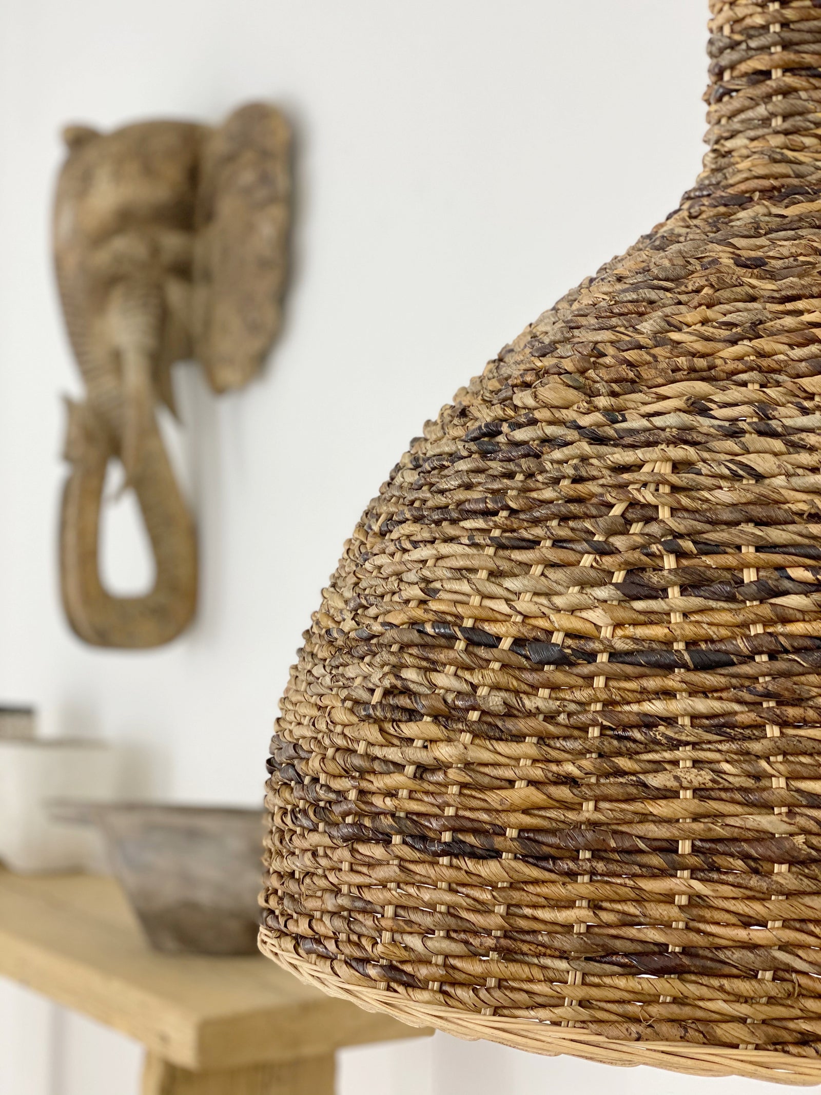 Agung : Banana Fibre Pendant