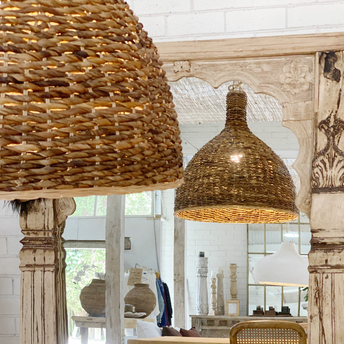 Agung : Banana Fibre Pendant