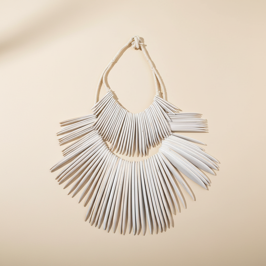 Sculpture: Sephora : Timber Cuttlefish Wall Hanging | White