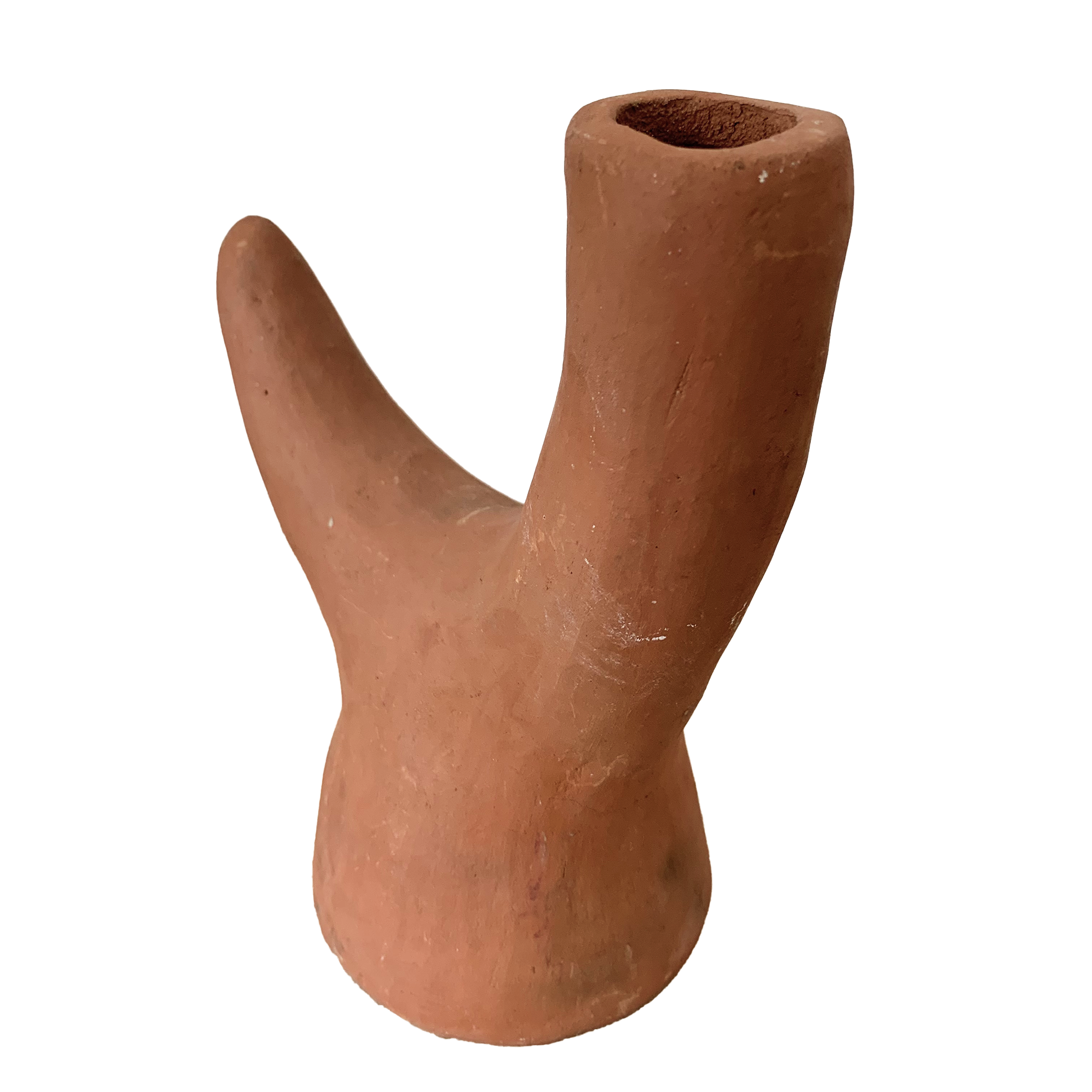 Kurachi : Candleholder, Whitewashed