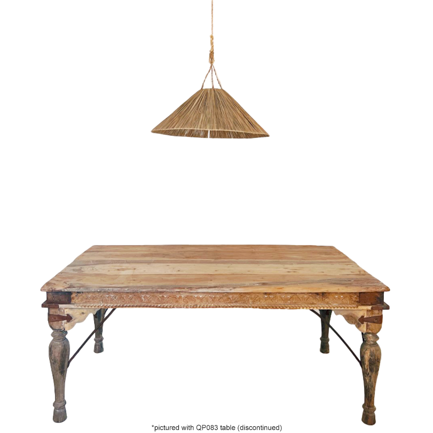 Eftia : Cone Raffia Pendant