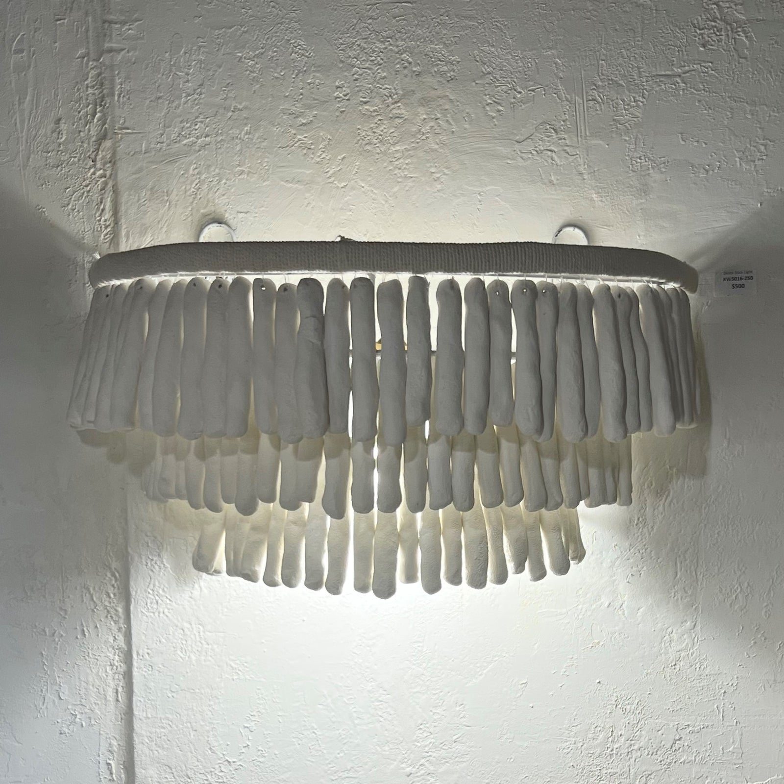 Desta : Clay Bauble Three Layer Wall Sconce.
