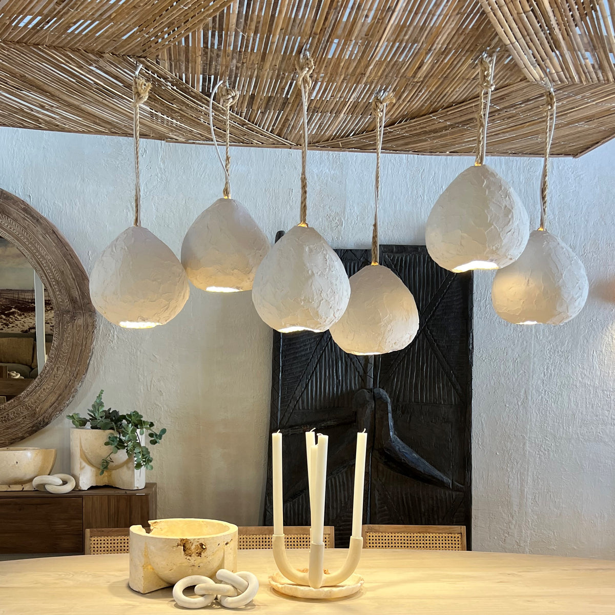 Okeshi : Wooden Naga Door Set