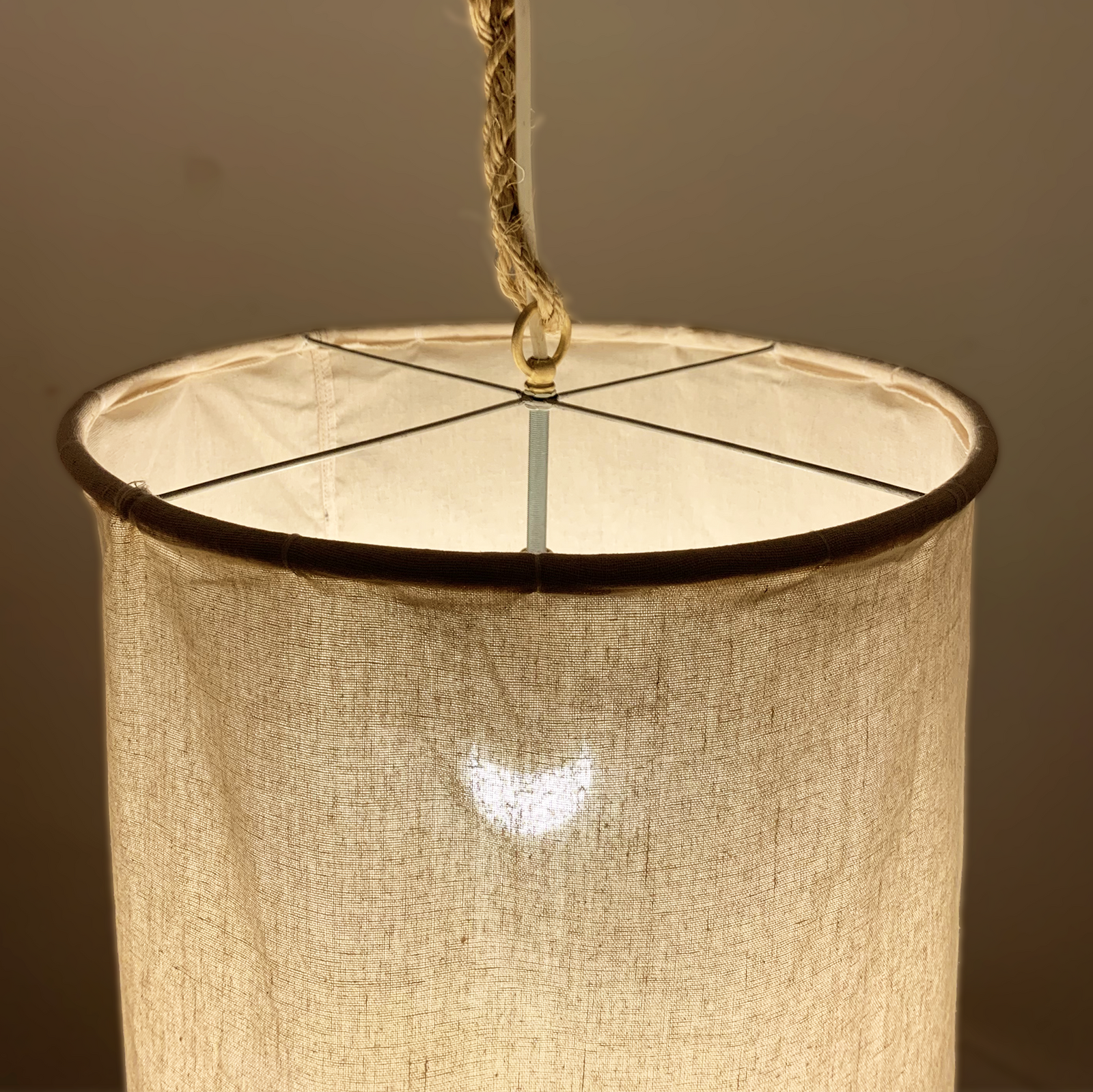 Casper Cotton Drum Pendant Light
