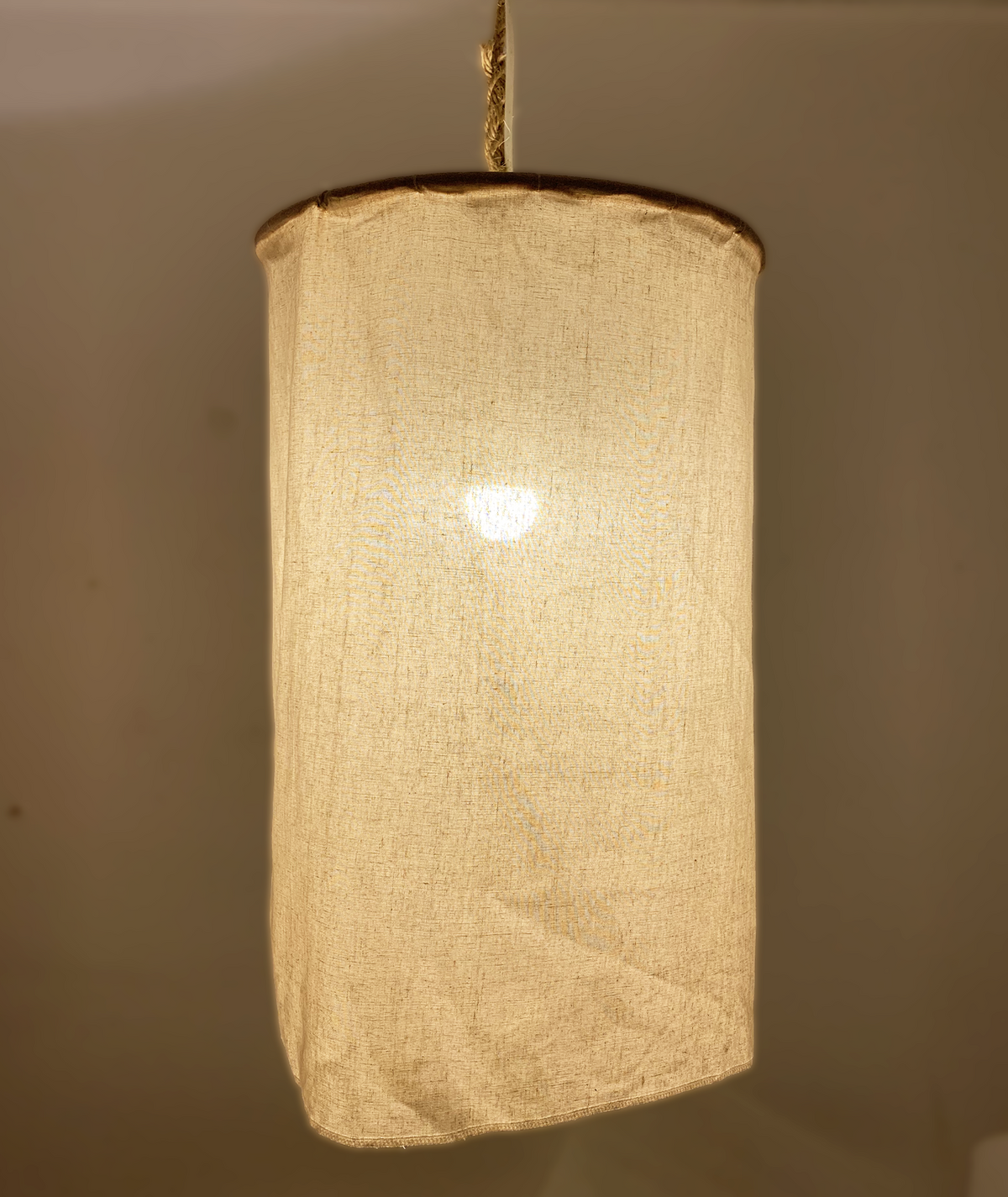 Casper Cotton Drum Pendant Light