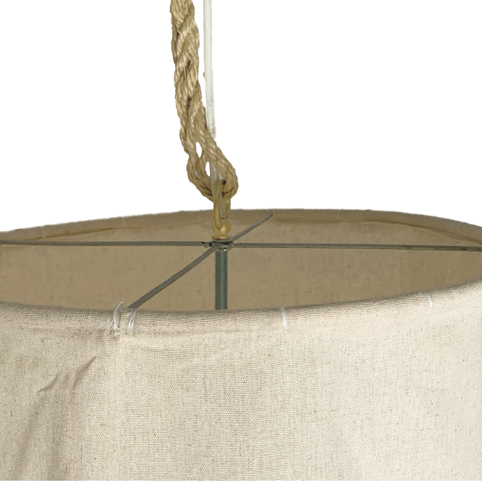 Casper Cotton Drum Pendant Light