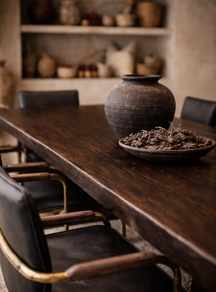 Kaleb Dining Table – Suar Timber