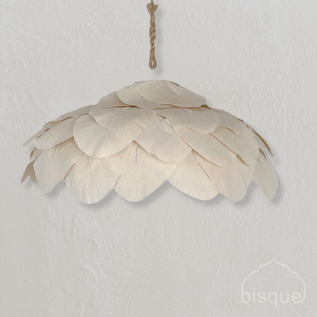 Kapar : Cotton Petal Pendant, 100cm