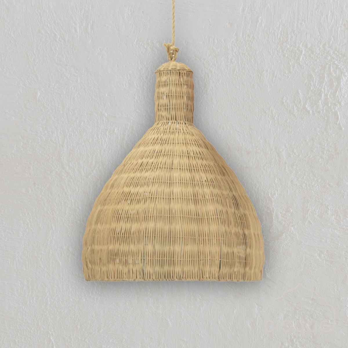 Keeya : Rattan Beehive Pendant 60cm diam x 75cm h-Large