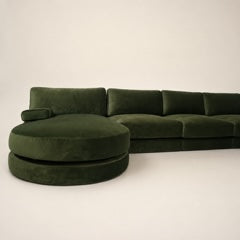 Sofa: Lolita : Chaise Lounge | DIVASO (OLIVE)