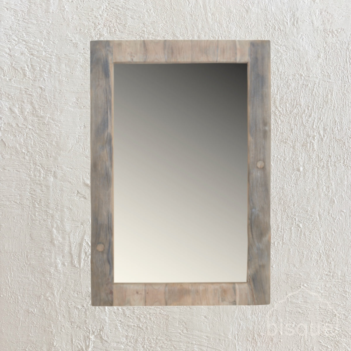 RECYCLED TEAK WOOD MIRROR NATURAL	50 X 80 CM