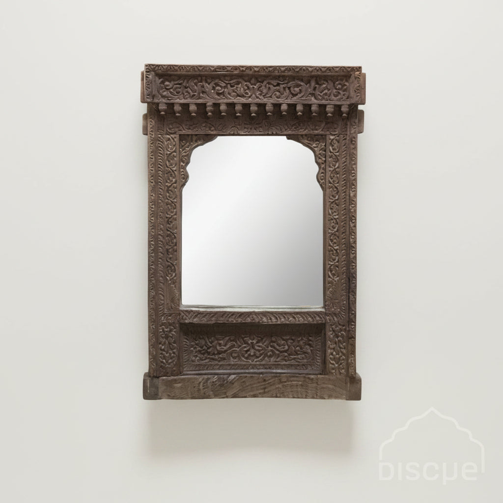 Mirror : Tenzin Teak Indian Arched Mirror, 54cm