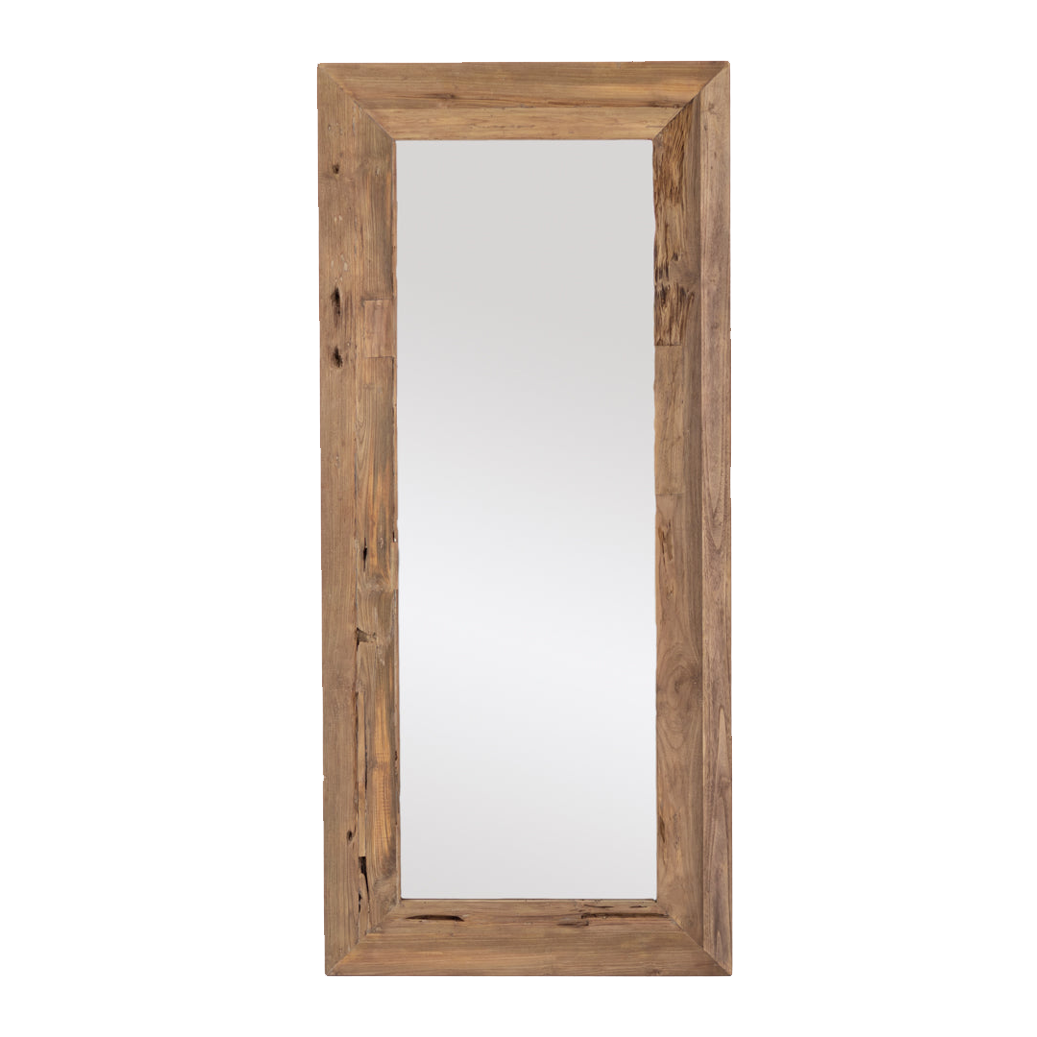 Abeni : Recycled Teak Mirror