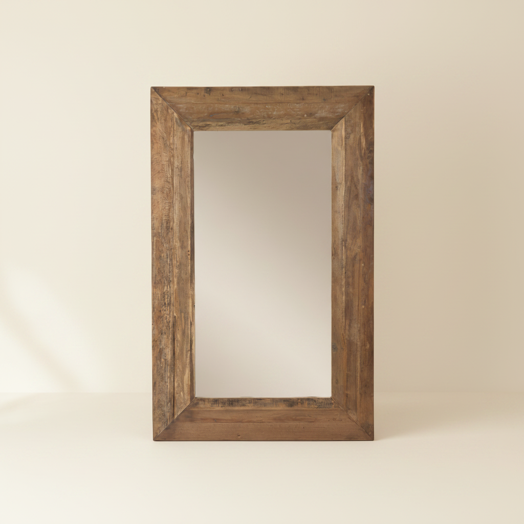 Famu, Recycled Teak Mirror