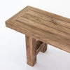'Gemi' Outdoor Bench Seat, Natural
