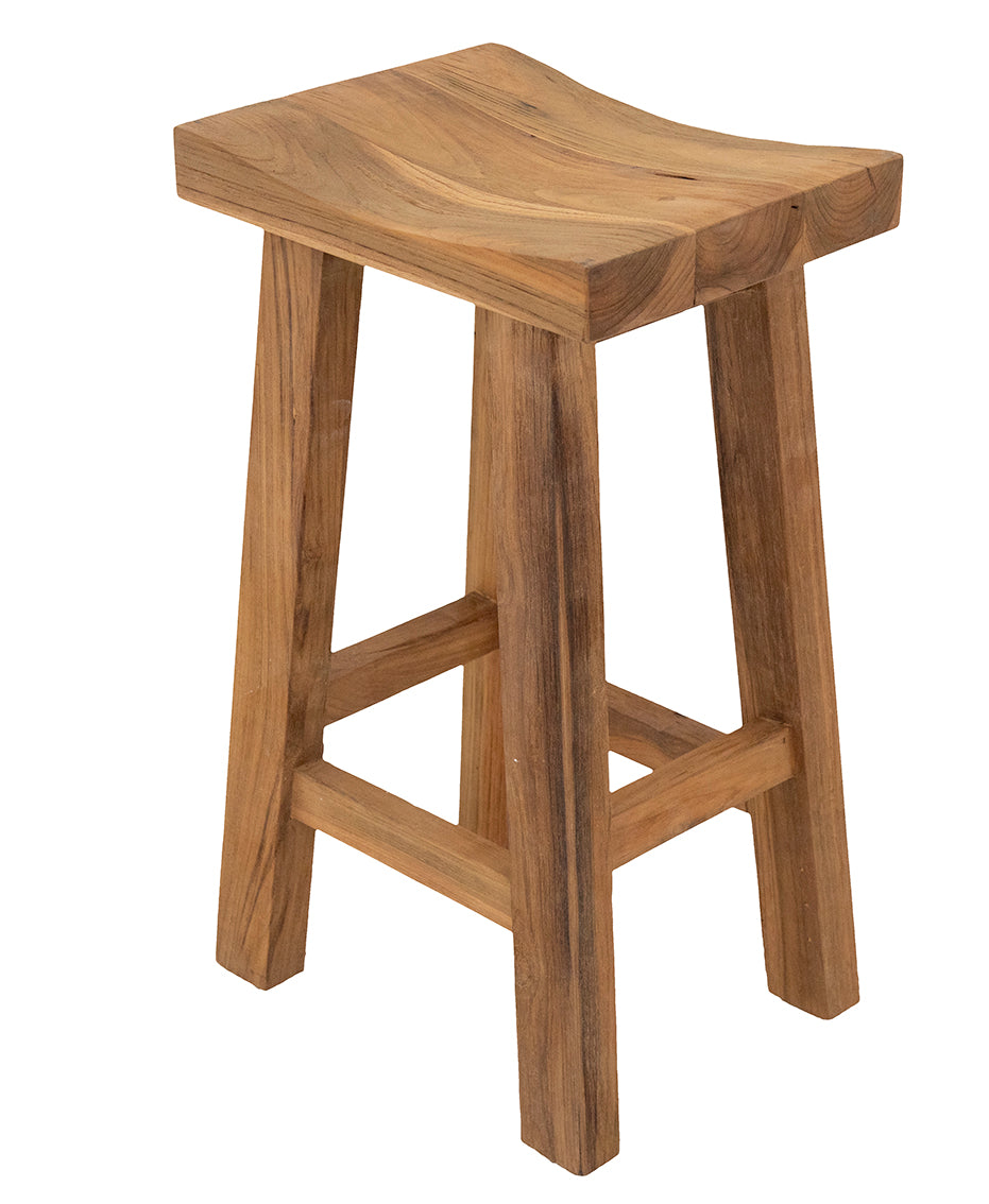 Santi : Indoor/Outdoor Bar Stool, Natural