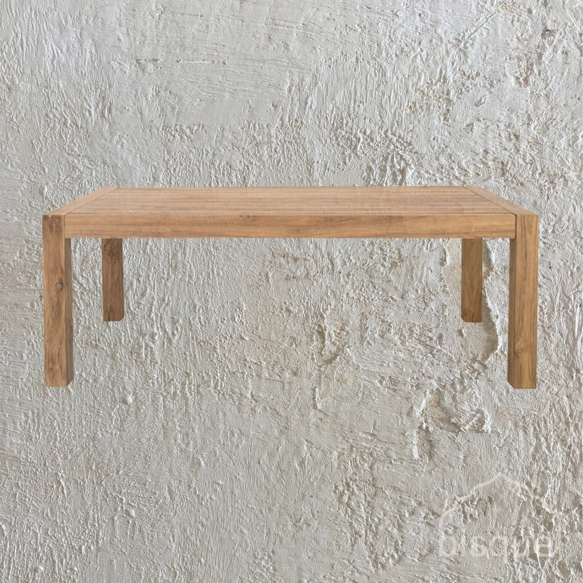 Richard : Classic Recycled Teak Outdoor Dining Table, Natural 210cm x 100cm x 75cm h