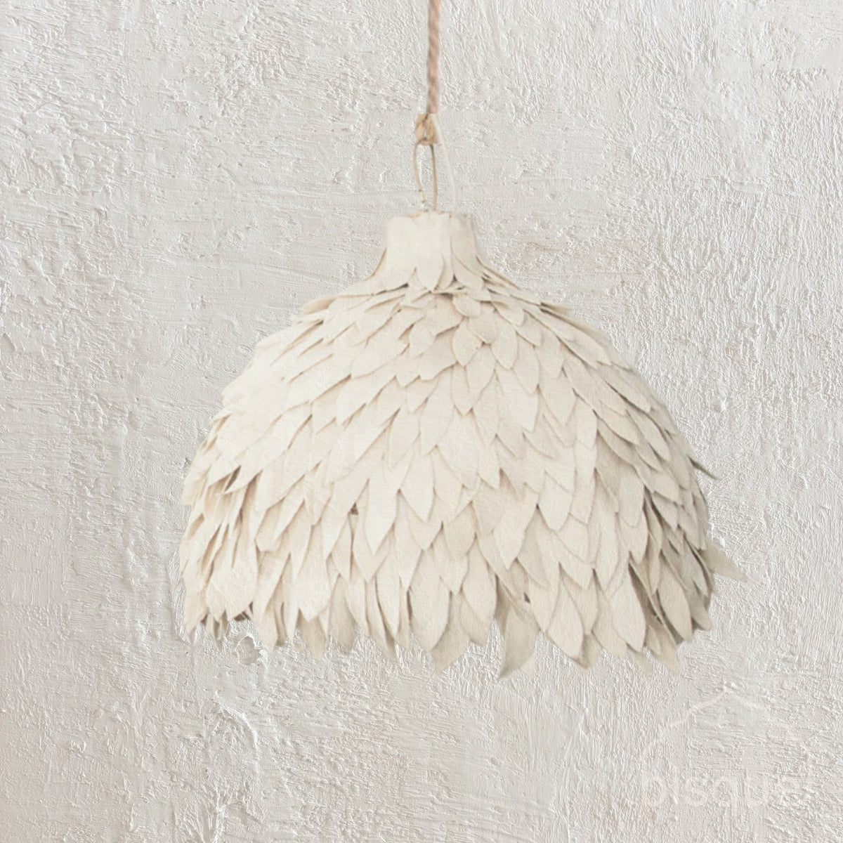 Adjua : Cotton Leaf Pendant Light