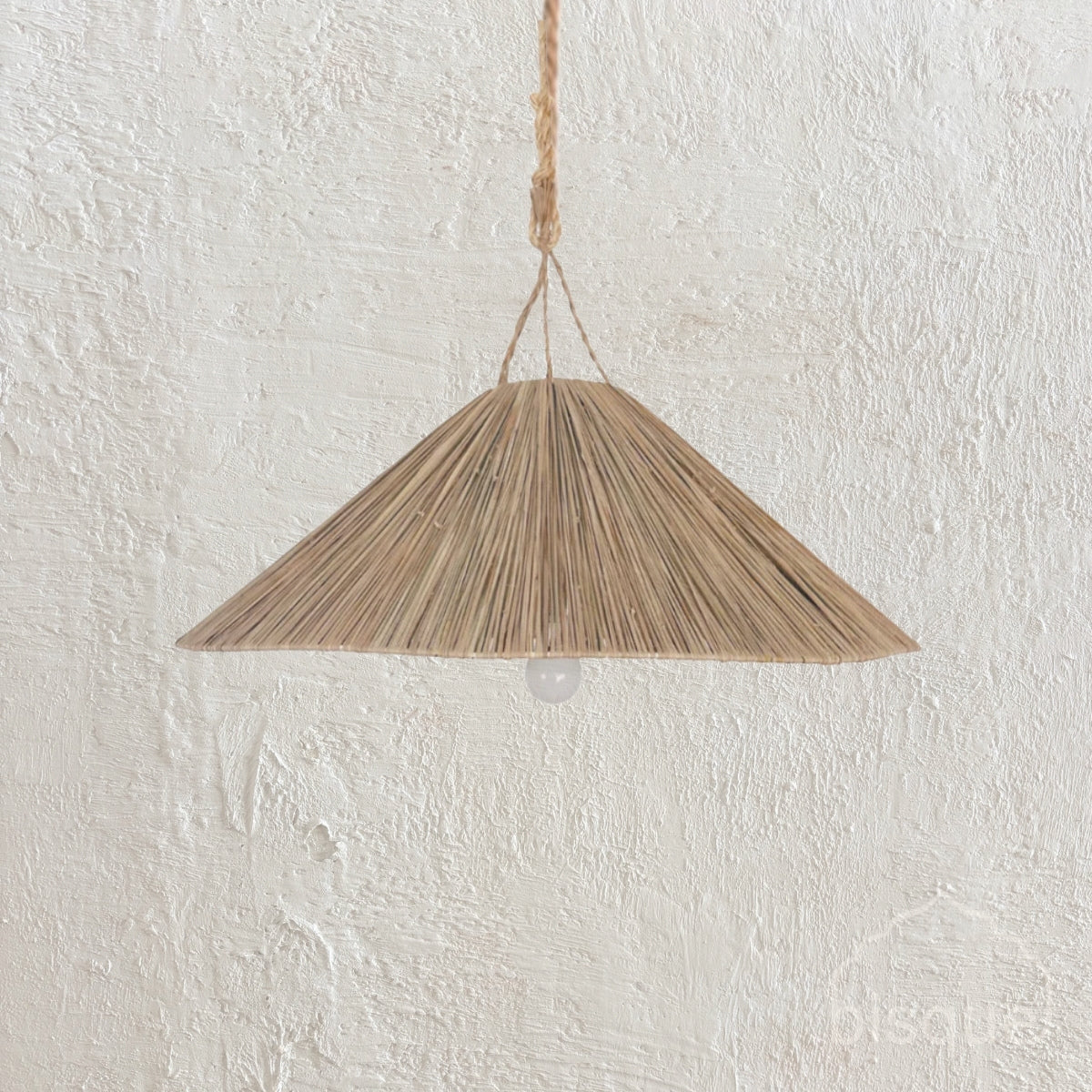 Eftia : Cone Raffia Pendant