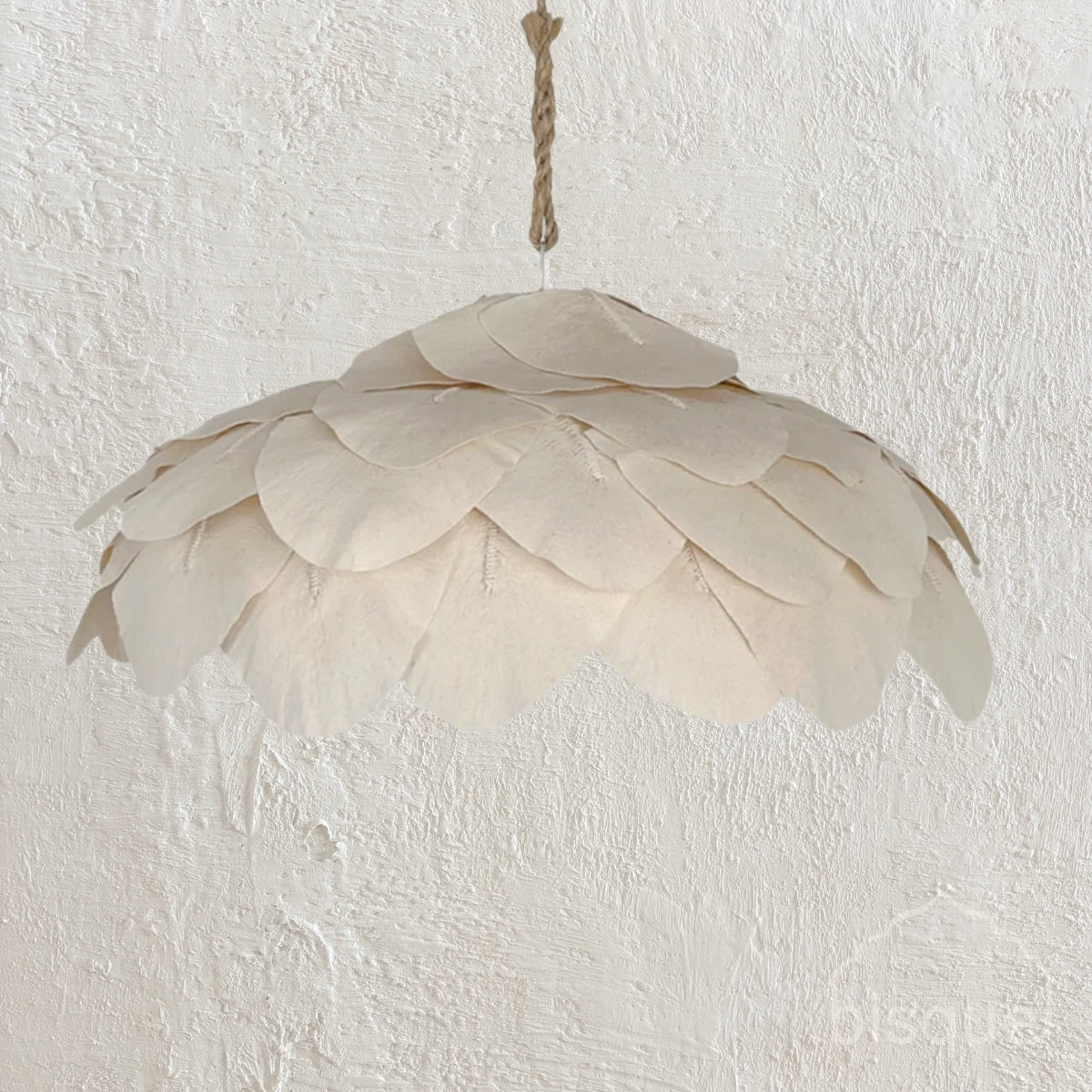 Kapar : Cotton Petal Pendant, 100cm